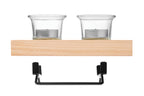 IRONDLE – Tea light holder set with stand – item picture open