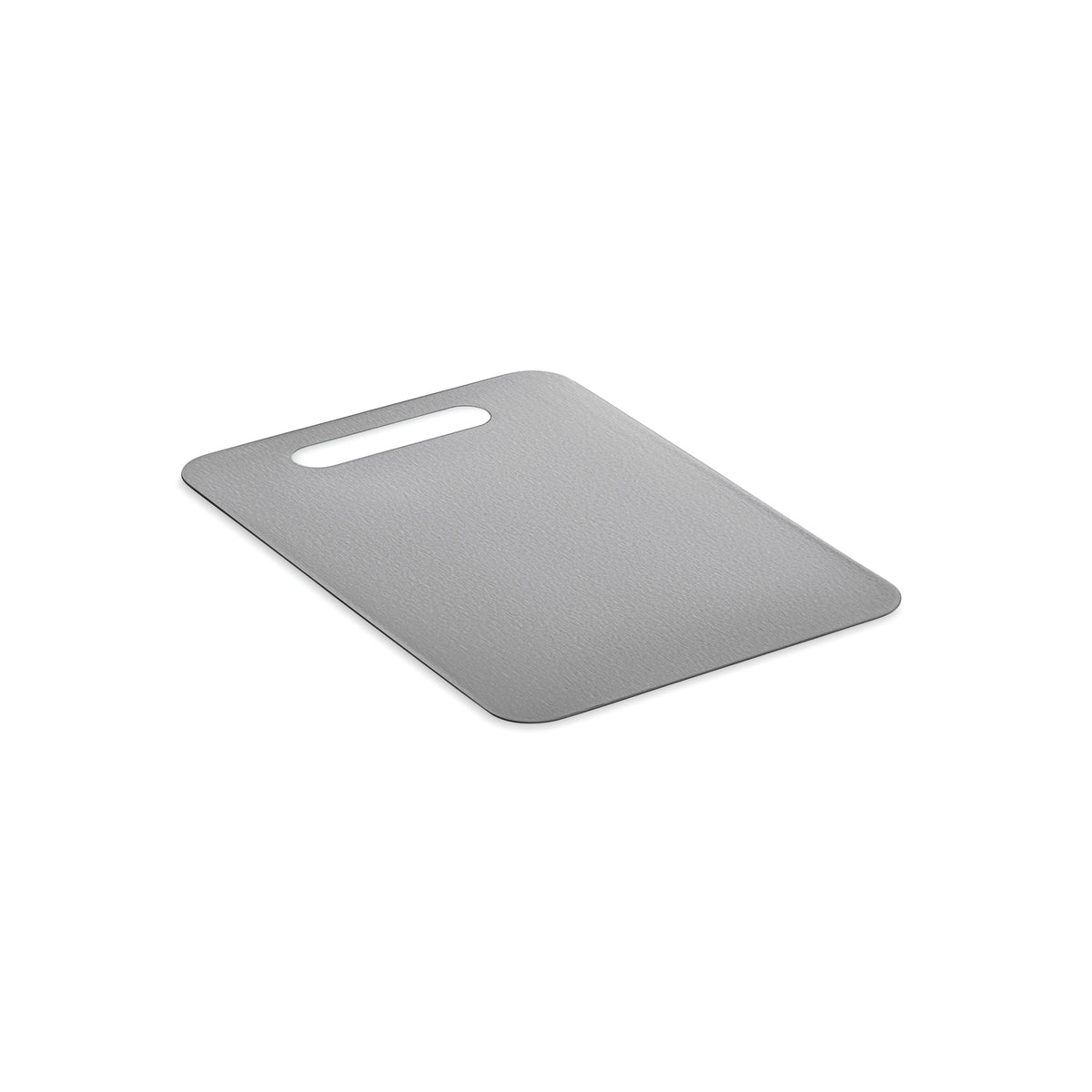 PLATI – Steel cutting board S – Silver