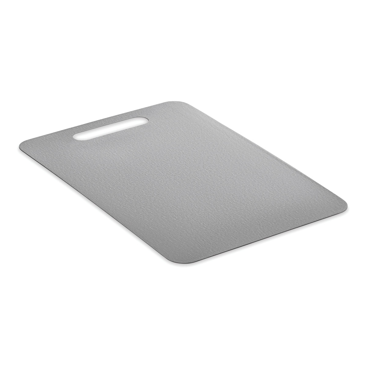 PLATI + – Steel cutting board M – Silver