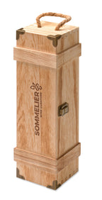 VINBOX + – Paulownia wood wine gift box – item picture printed