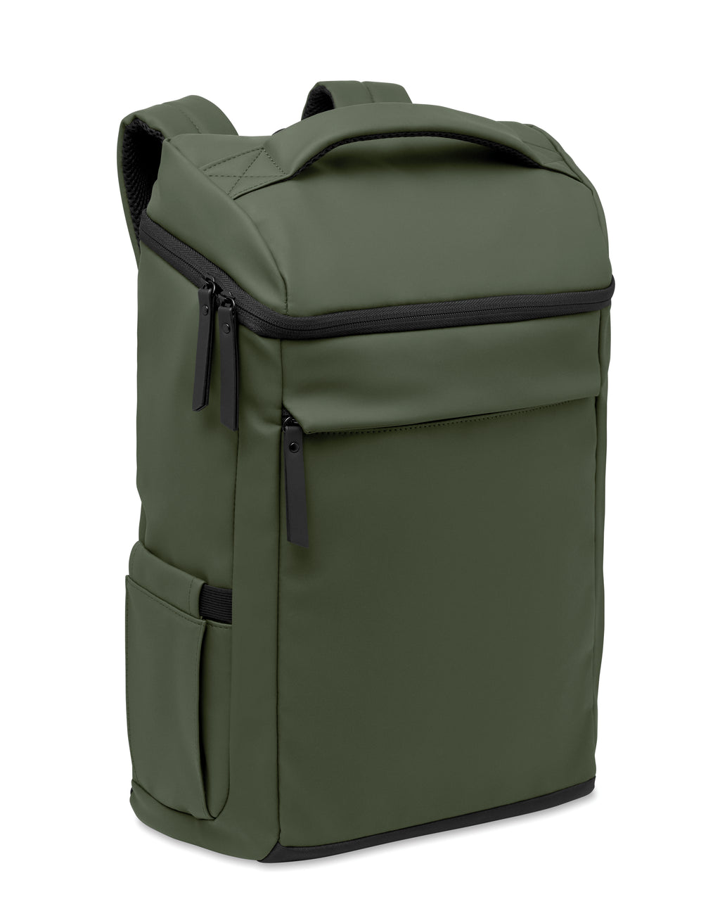 BOULDER – 15" PU laptop backpack – Dark Green