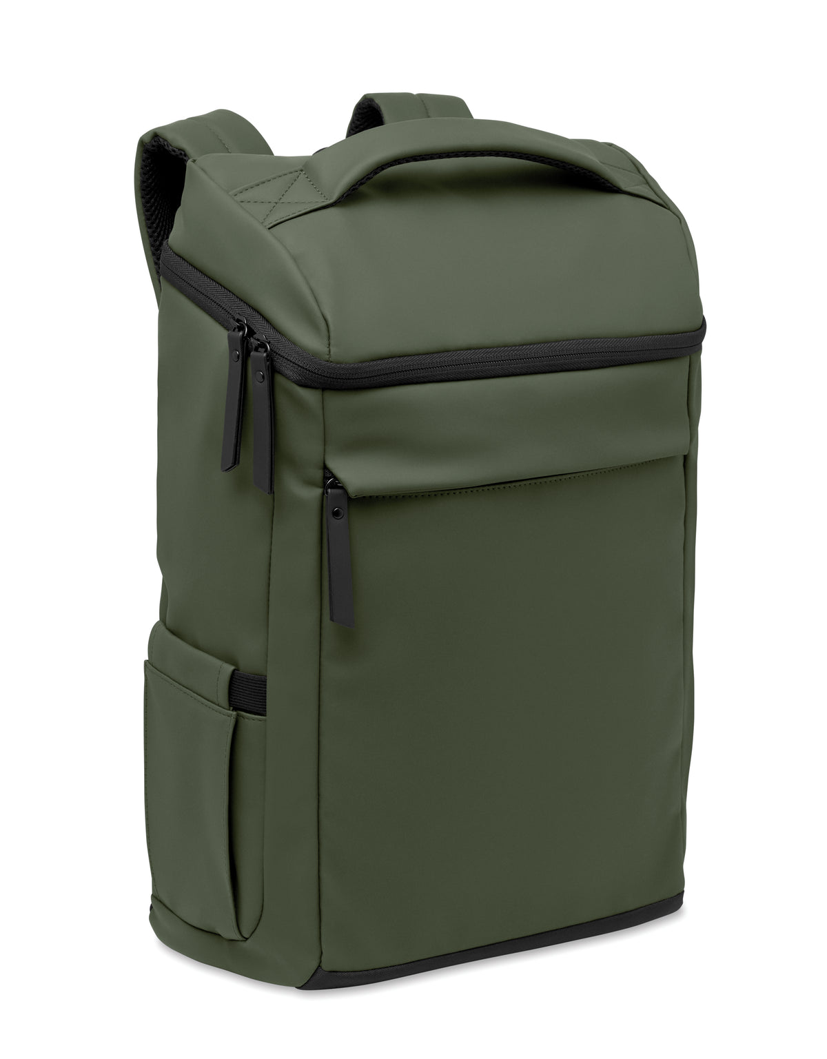 BOULDER – 15" PU laptop backpack – Dark Green