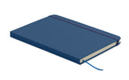 ARCOLOOP – A5 recycled PU notebook – Blue