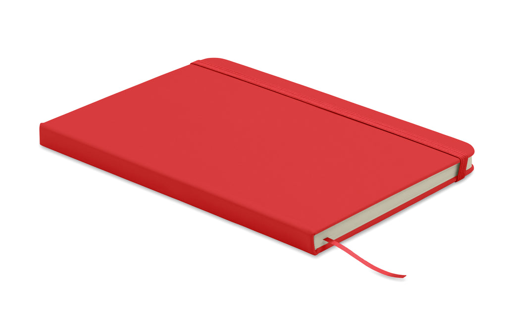 ARCOLOOP – A5 recycled PU notebook – Red