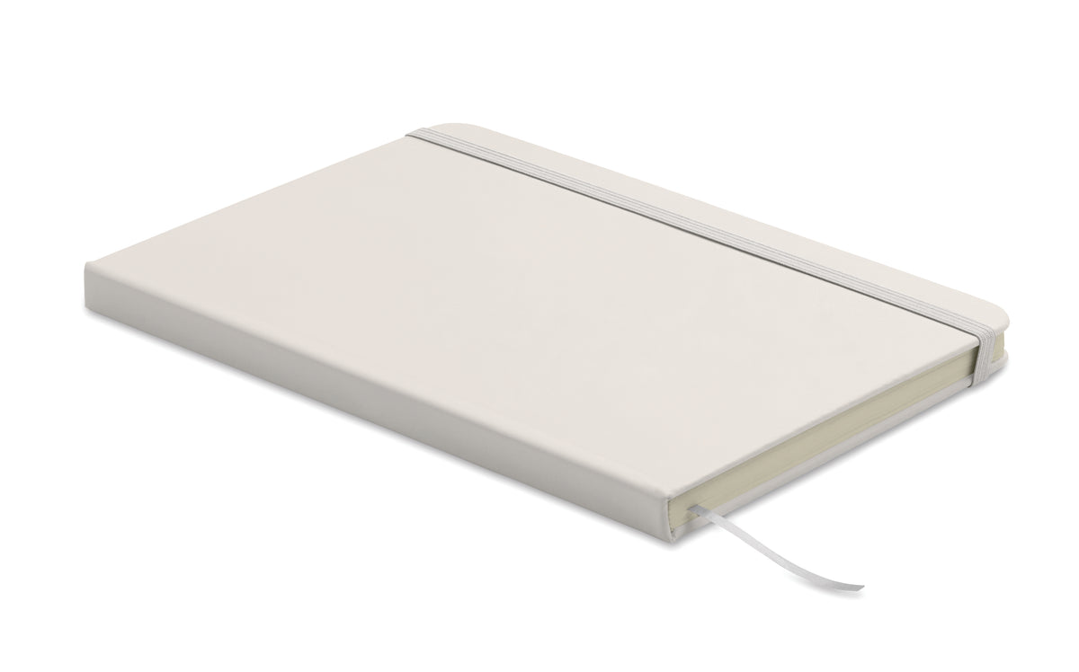 ARCOLOOP – A5 recycled PU notebook – White