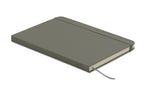 ARCOLOOP – A5 recycled PU notebook – Stone Grey