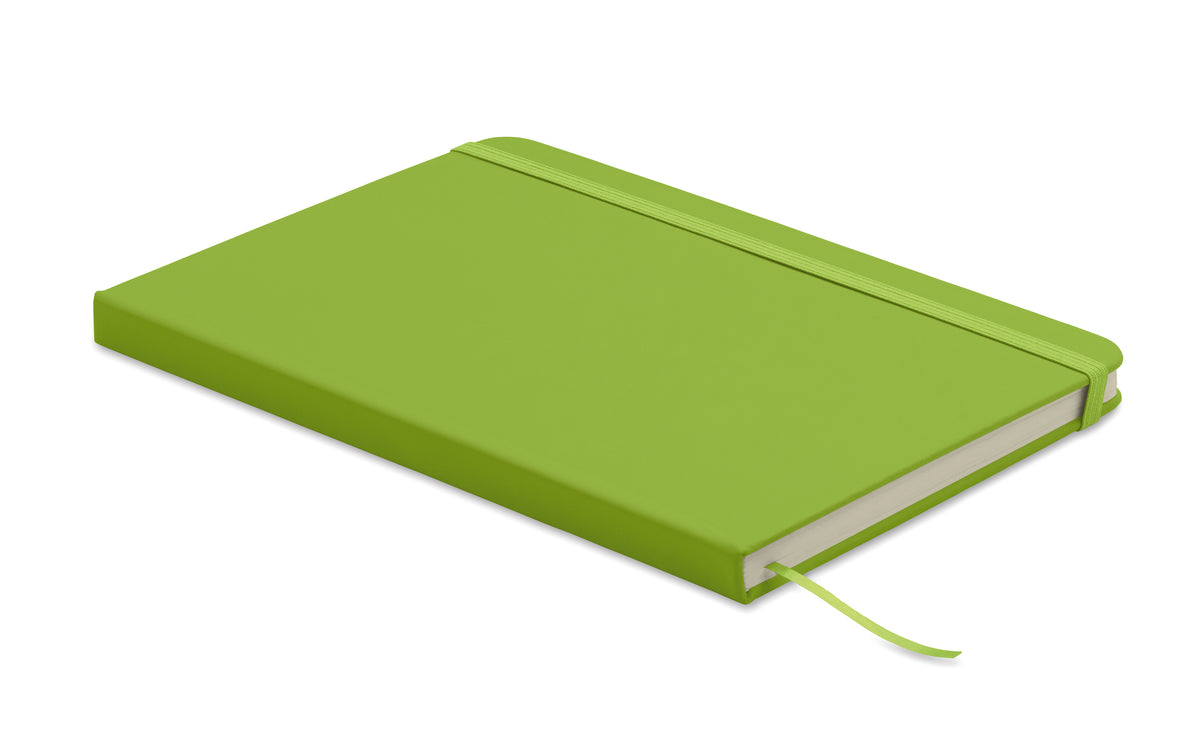 ARCOLOOP – A5 recycled PU notebook – Lime
