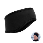 WAVES – Fleece headband – Black