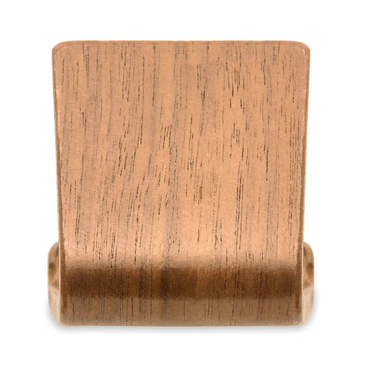 HOLD – Walnut wood phone stand – item picture open