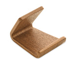 HOLD – Walnut wood phone stand – item picture 1
