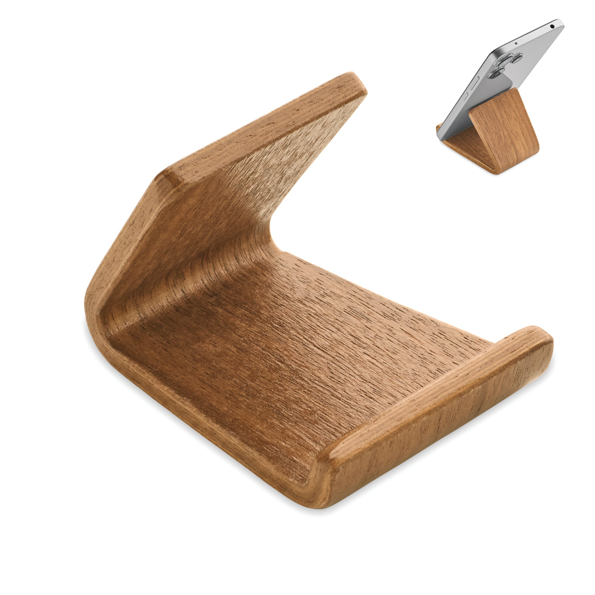 HOLD – Walnut wood phone stand – Wood