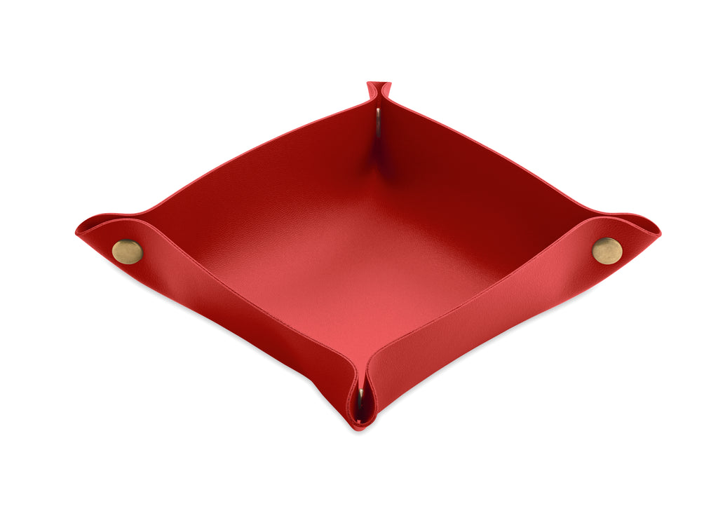 KEYSPOT – Foldable PU key tray – Burgundy