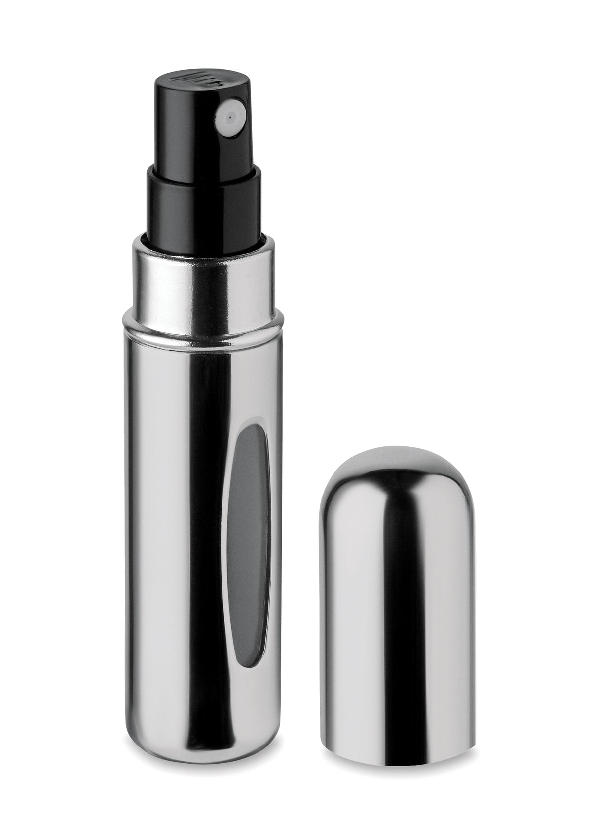 SPRAY – Refillable atomizer bottle 5ml – Shiny Silver