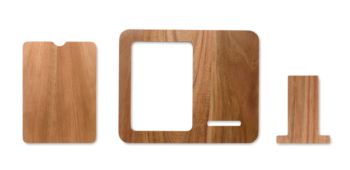 FINWOOD – Acacia frame & charger 15W – item picture 1