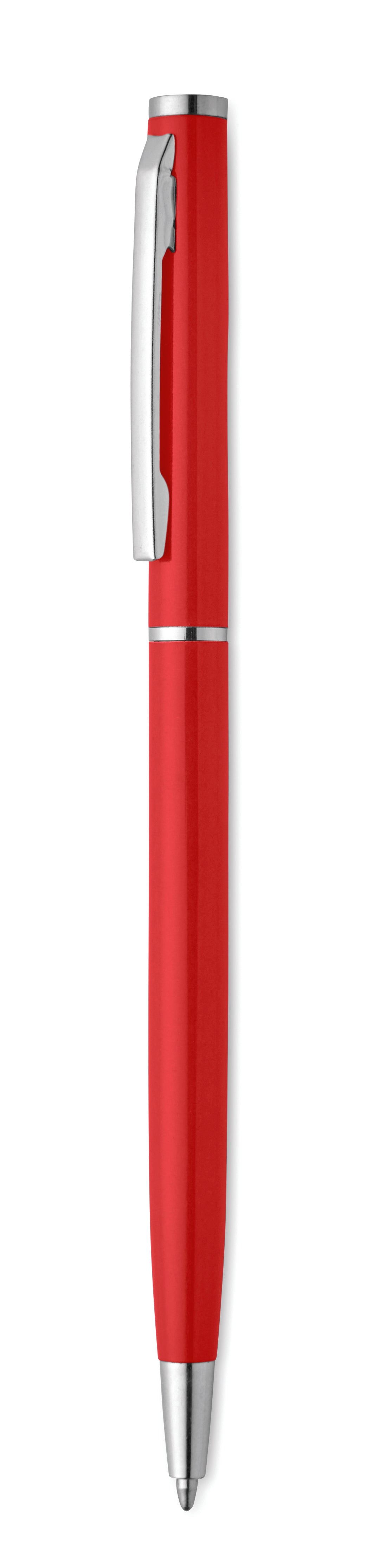 NIMES – Recycled aluminium ball pen – Red