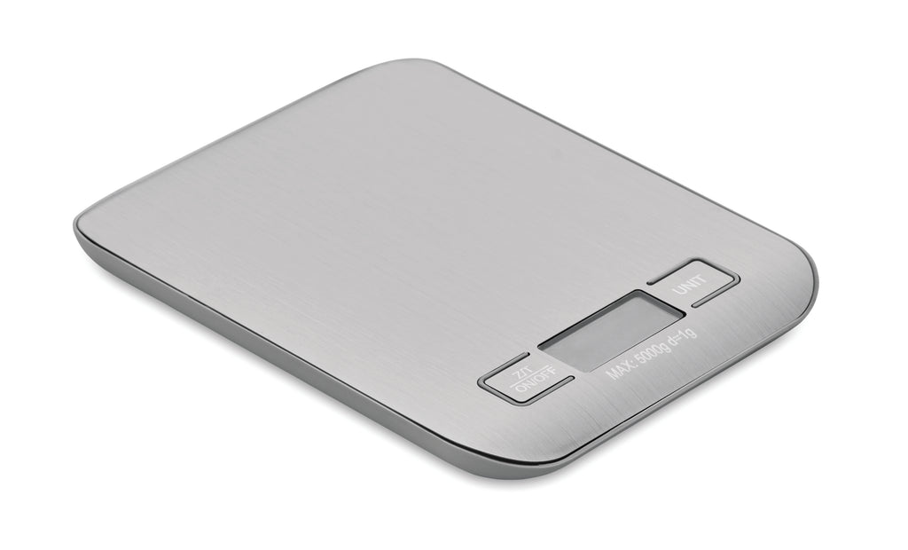 SCALE IT – Digital kitchen scale 5kg – Silver