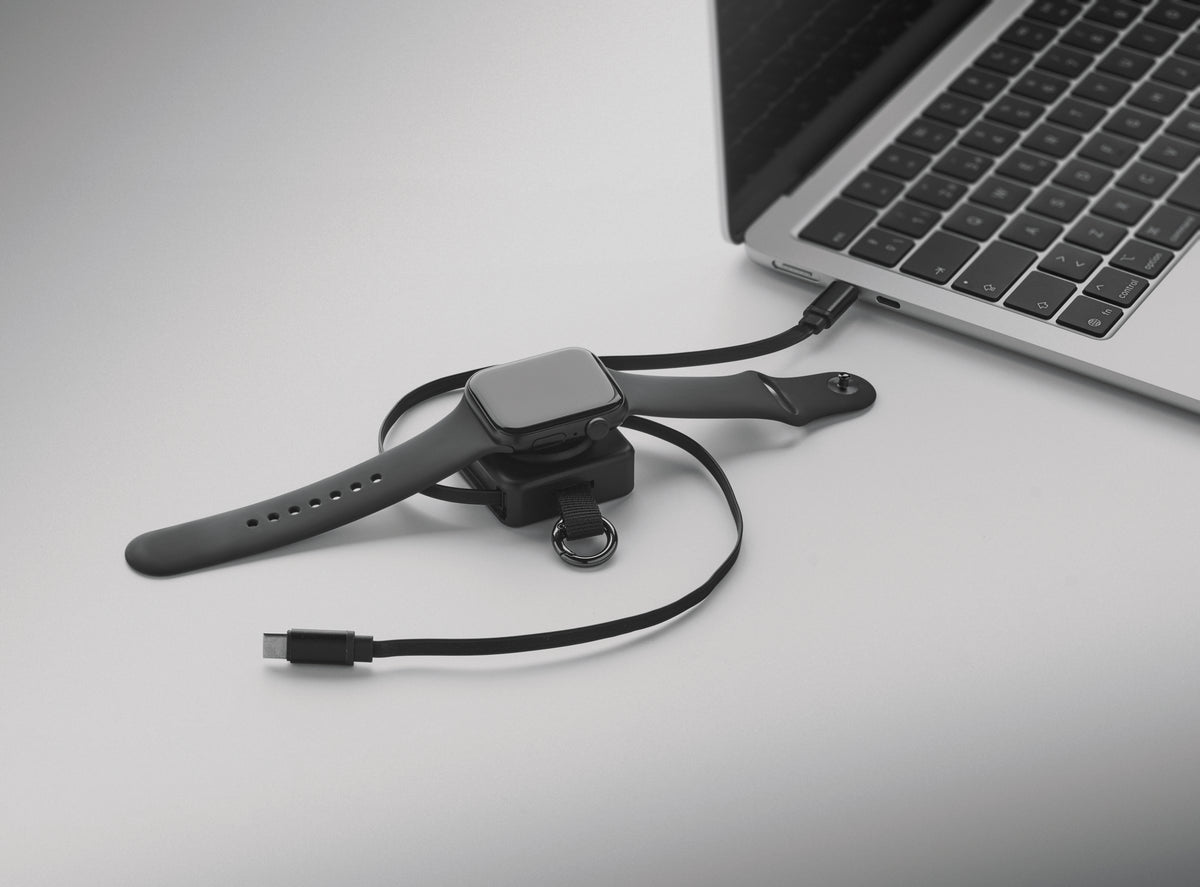 SKILFUL – Retractable 100W USB-C cable – item picture side