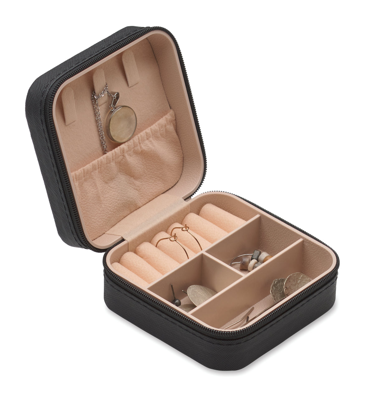 JULBOX – PU Travel jewellery box – item picture back