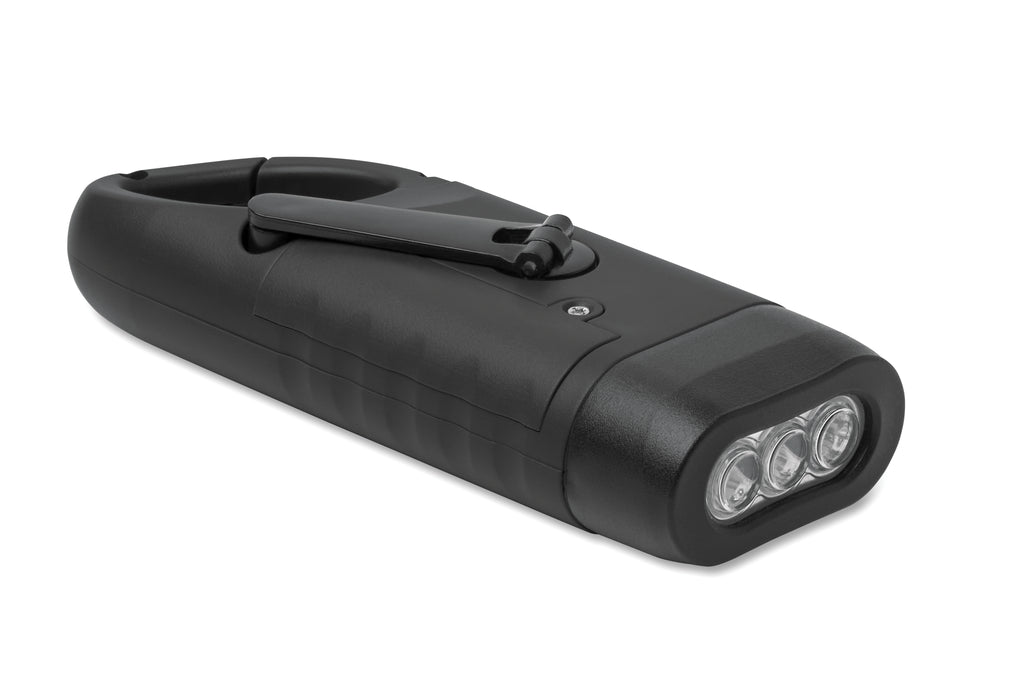 CRANCH – Solar torch with dynamo crank – item picture back