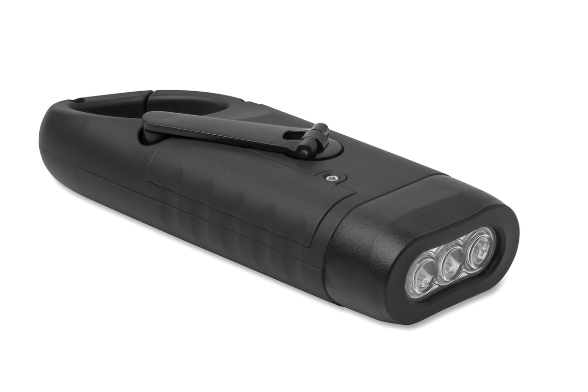 CRANCH – Solar torch with dynamo crank – item picture back