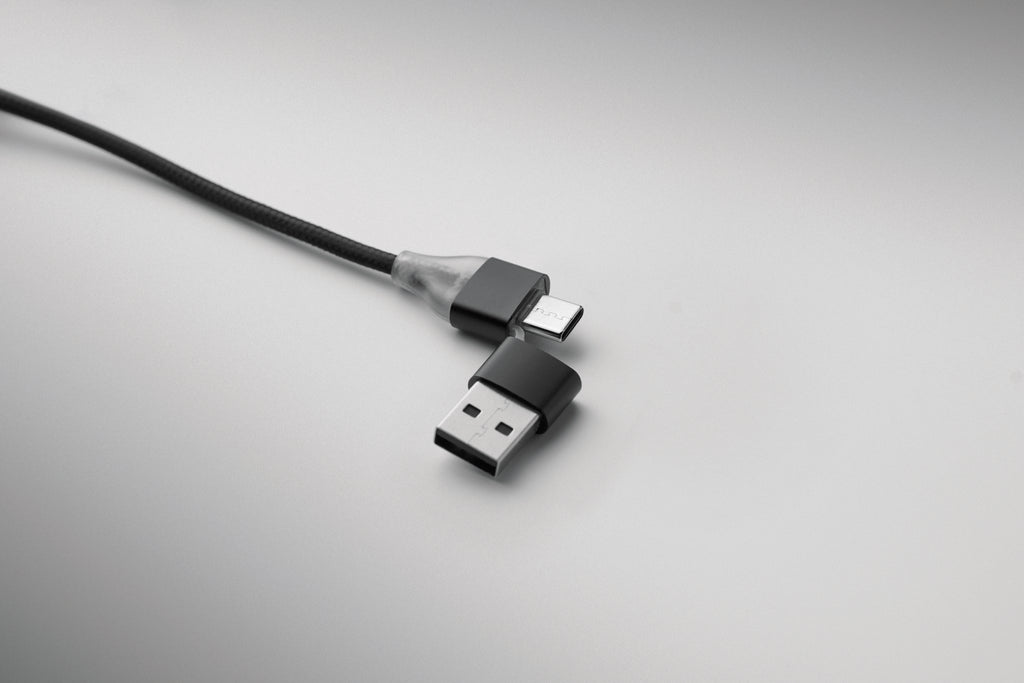HUBLUE – 5-in-1 charging cable keyring – item picture open