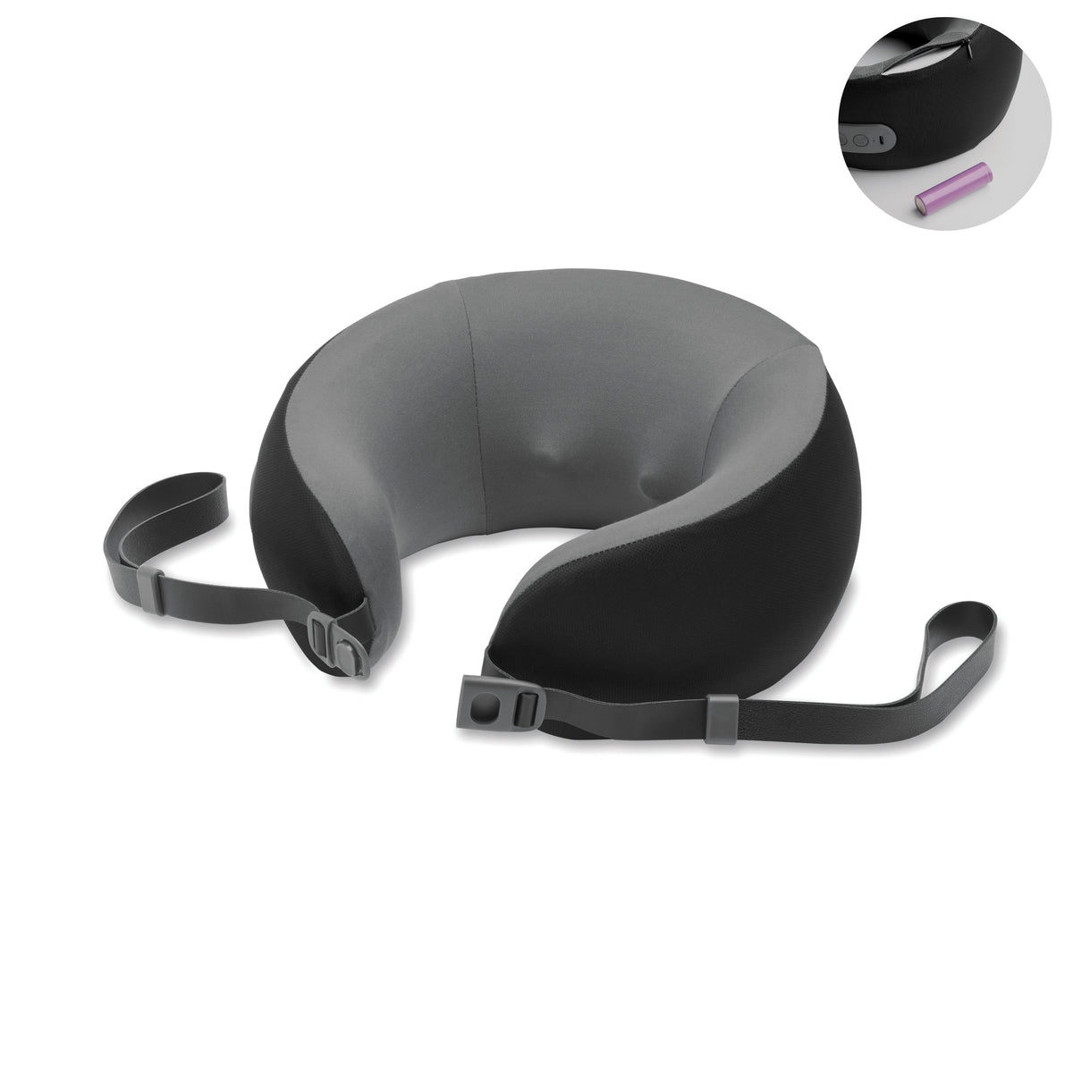 RELIEF – Rechargeable massage pillow – Black