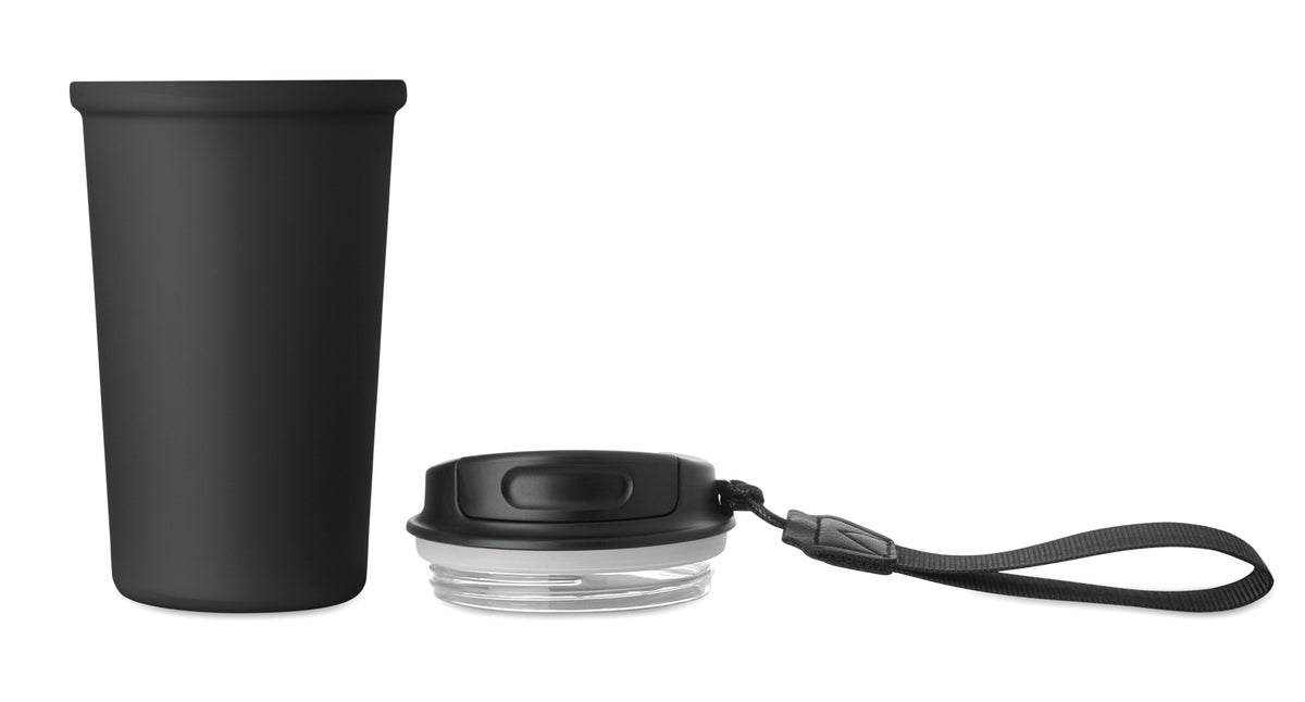 NAKANO – Recycled steel tumbler 400ml – item picture 1