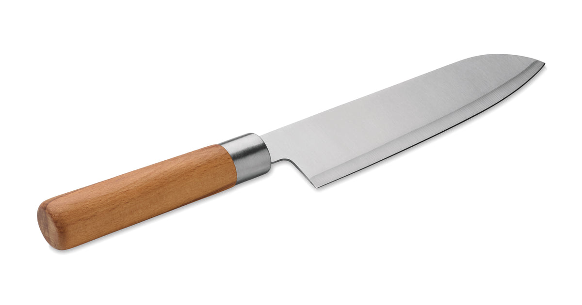 SLICE – Beech wood chef knife – item picture back
