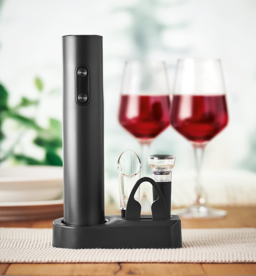 VINO SET – Electric wine opener set – item ambiant picture