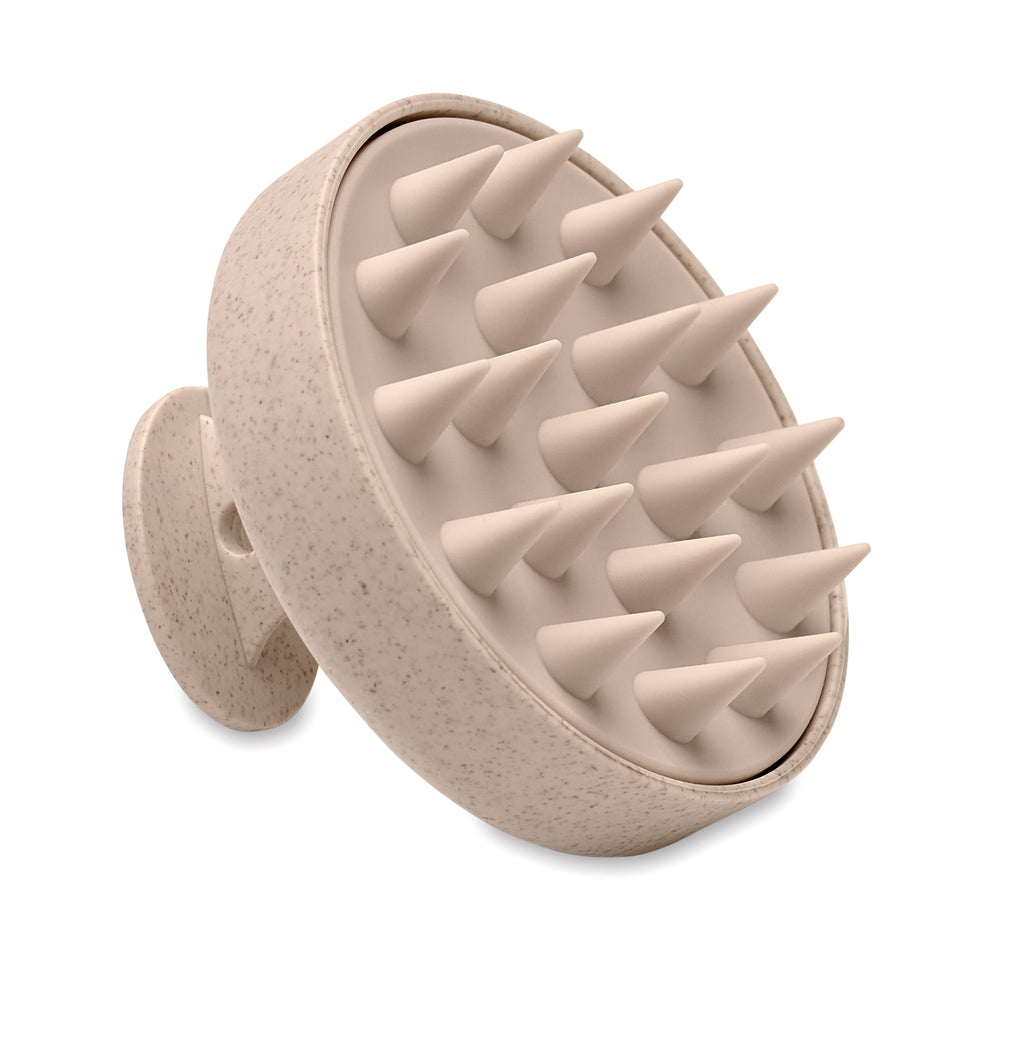 MASSAGE – Scalp massage brush – Beige