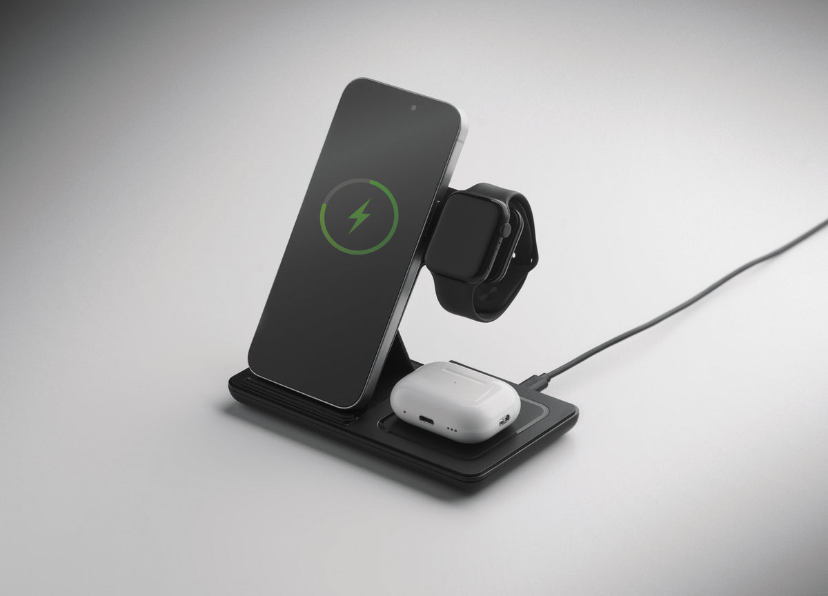 DOCK3 – Foldable 3-in-1 charger 15W – item detail picture