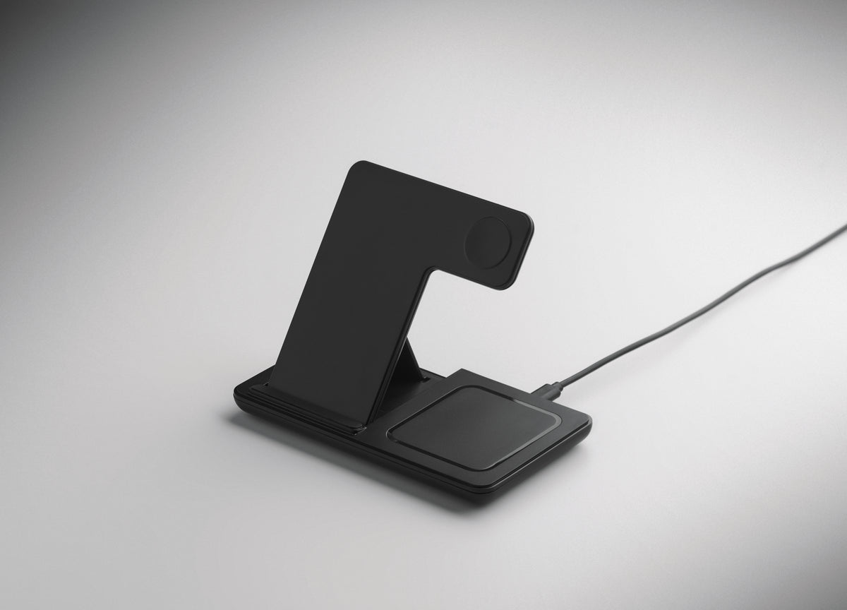 DOCK3 – Foldable 3-in-1 charger 15W – item picture open