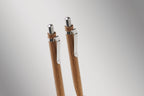 JAKARTA SET – Acacia wood pen and pencil set – item detail picture