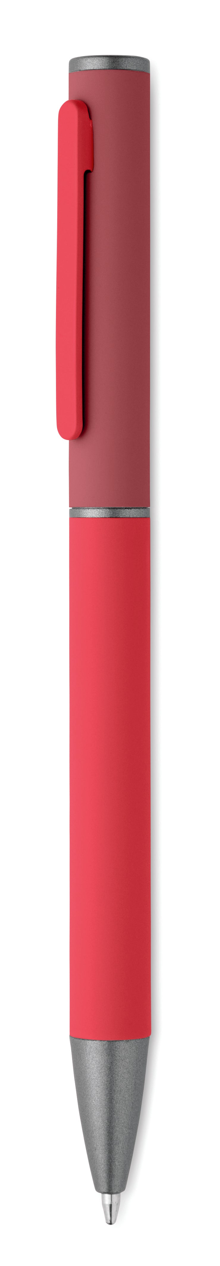 FILLAN – Recycled alu twist ball pen – Red