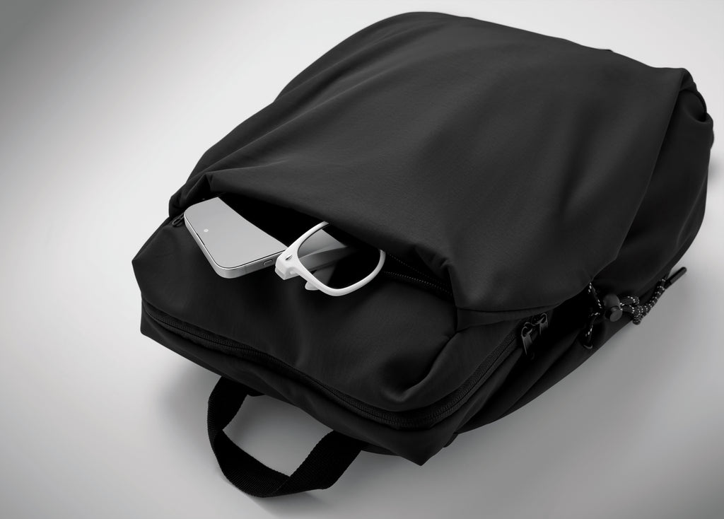 NAPA – 16" laptop nylon backpack 17L – item picture open