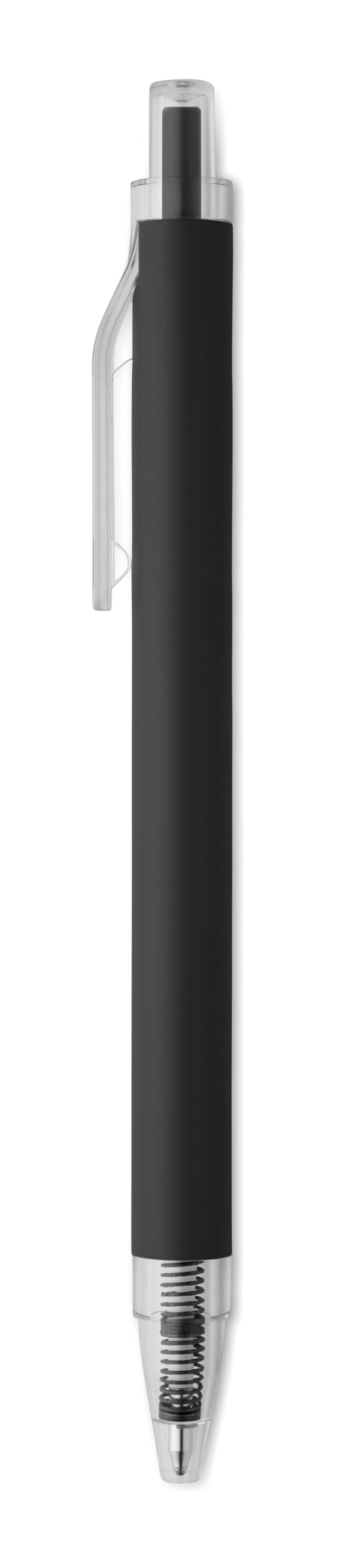 NOSTA – Recycled aluminium ball pen – item picture open