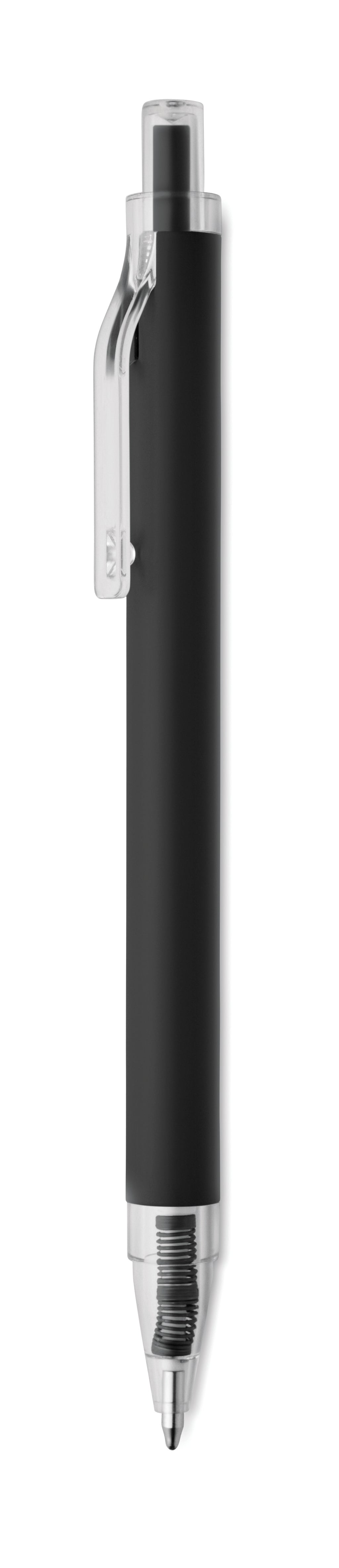NOSTA – Recycled aluminium ball pen – Black