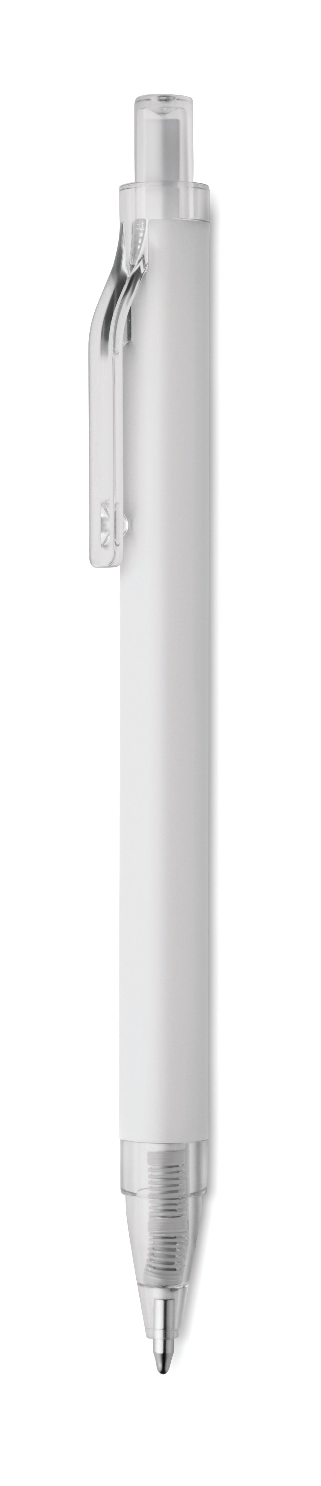NOSTA – Recycled aluminium ball pen – White