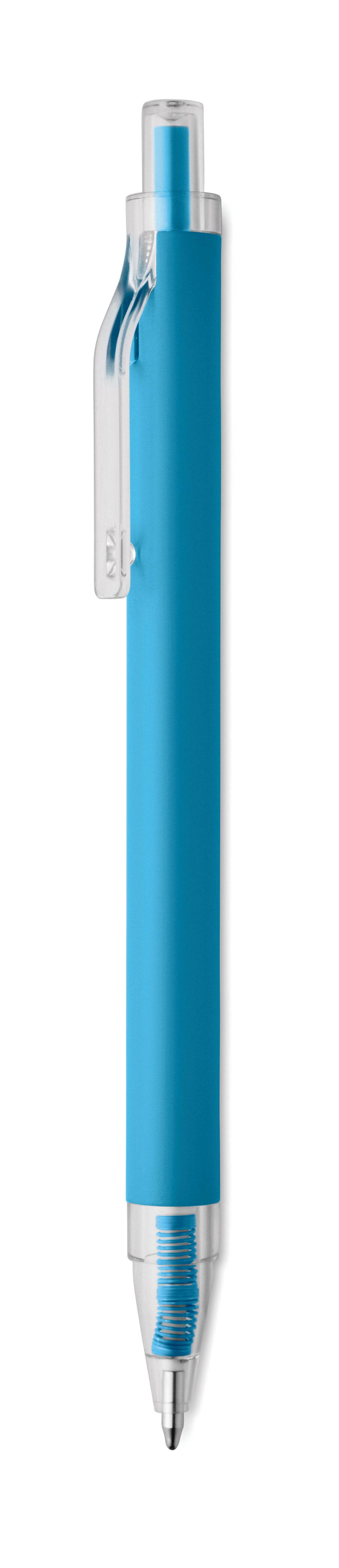 NOSTA – Recycled aluminium ball pen – Turquoise