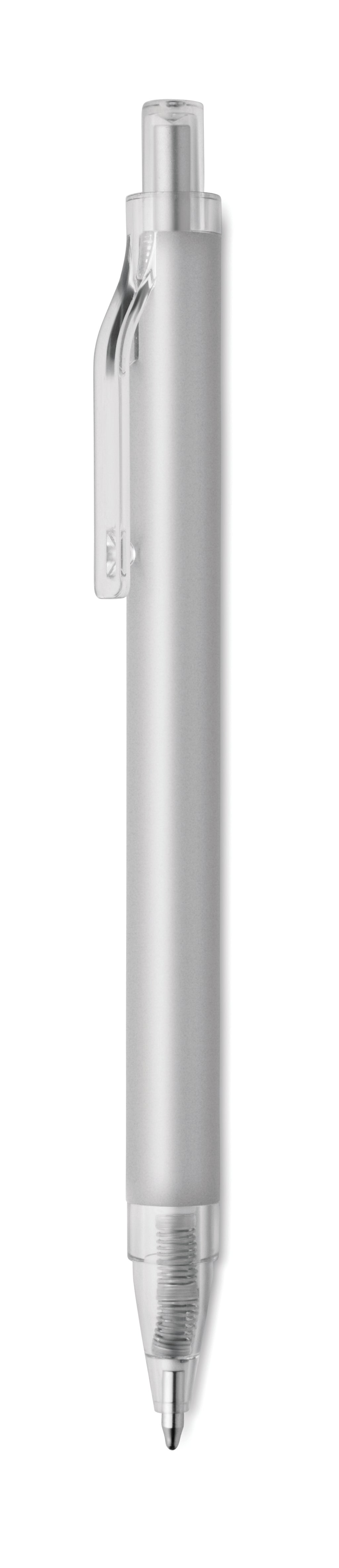 NOSTA – Recycled aluminium ball pen – Matt Silver