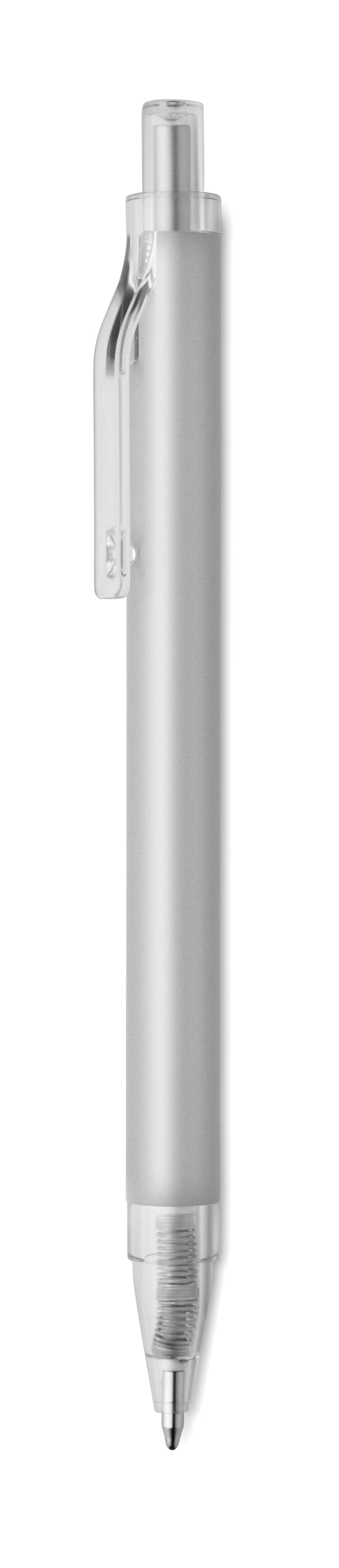 NOSTA – Recycled aluminium ball pen – Matt Silver