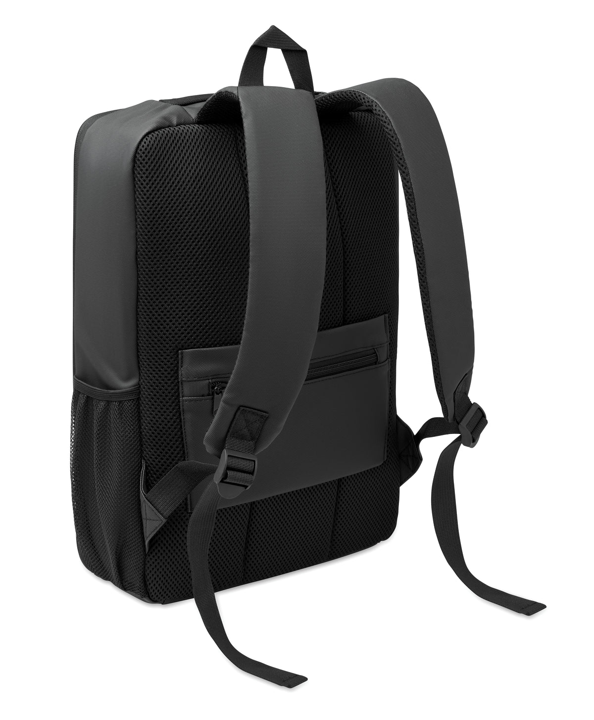NOVIX – 15" hard shell RPET backpack – item picture back