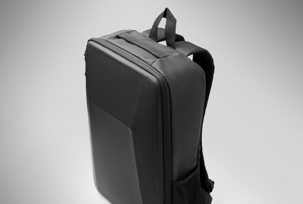 NOVIX – 15" hard shell RPET backpack – item detail picture