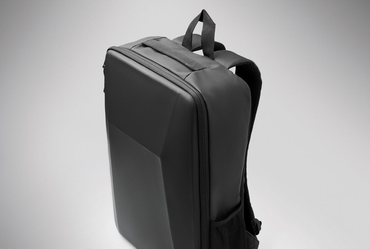 NOVIX – 15" hard shell RPET backpack – item detail picture