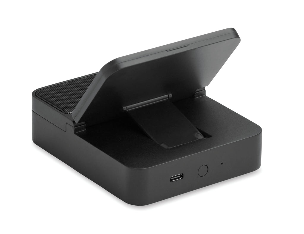 CHARGEBEAT – Wireless speaker & charger 15W – item picture open