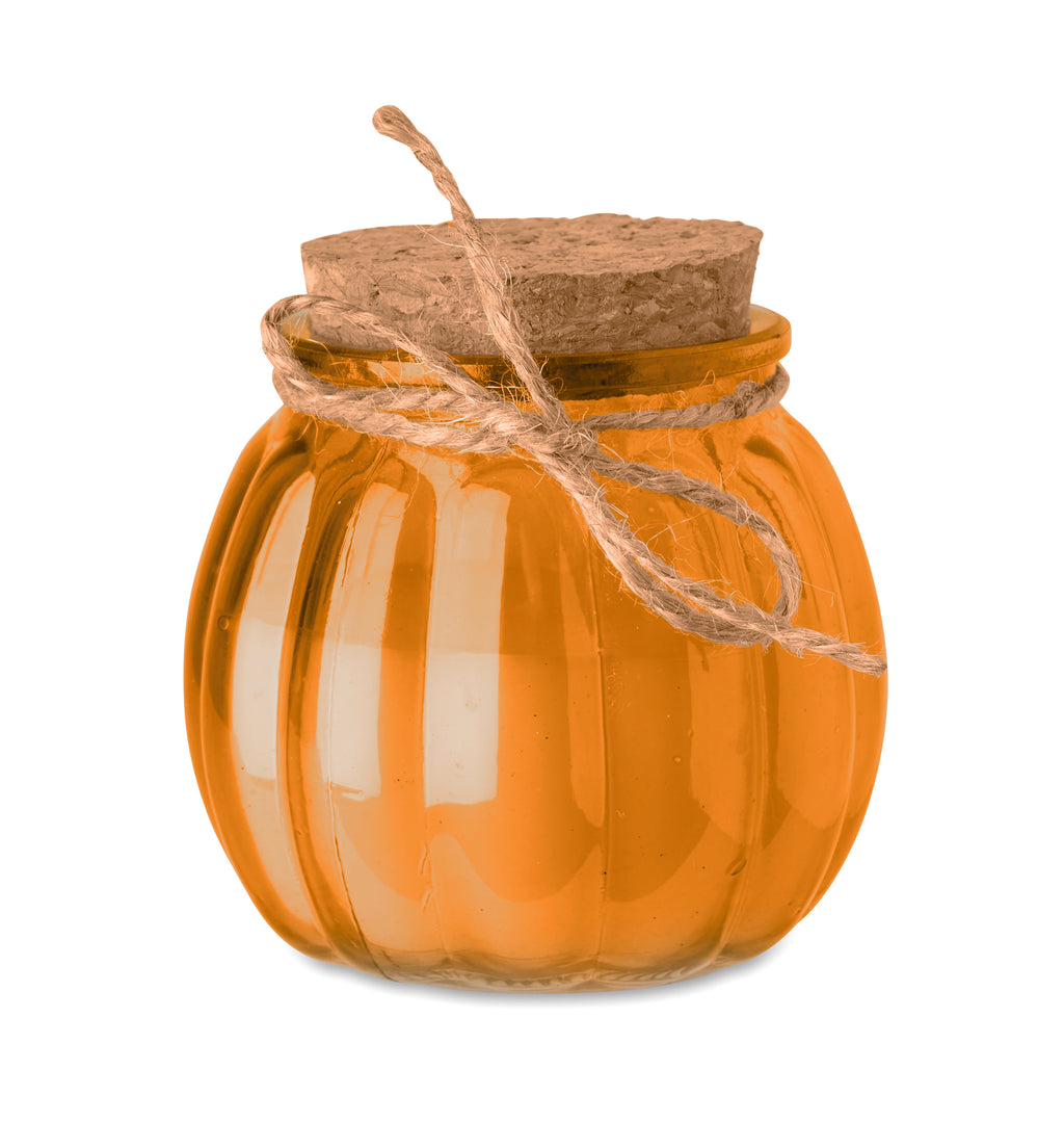 PUMKIN – Vanilla plant based wax candle – Orange
