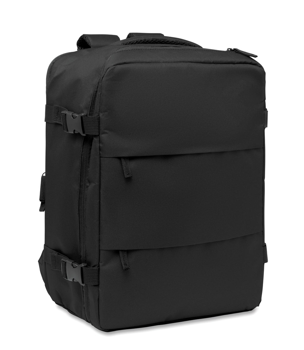 ASPEN – Extendable cabin backpack 20L – Black