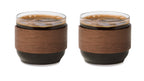 BOGOTA SET – Coffee glass set walnut grip – item picture back