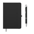 ARCOPEN – A5 recycled PU notebook set – Black