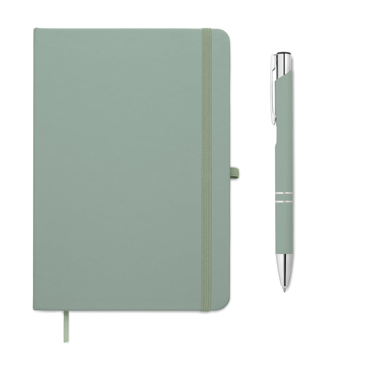 ARCOPEN – A5 recycled PU notebook set – Mint Green